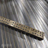 钢基覆铜层镶嵌自润滑导板